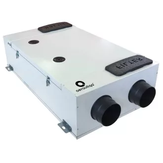 Aerauliqa QR-180A központi hővisszanyerős szellőztető, LCD kijelzős vezérléssel - WaterMarkt.hu