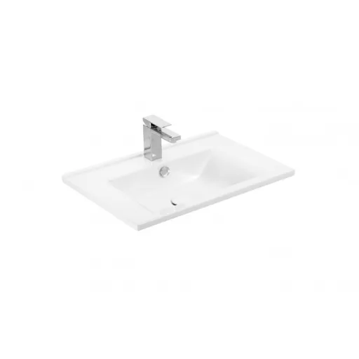 TMP VIVA 65 fali fürdőszobabútor - Sanovit ATRIA 9065 porcelán mosdóval - 65 x 45,5 cm - WaterMarkt.hu