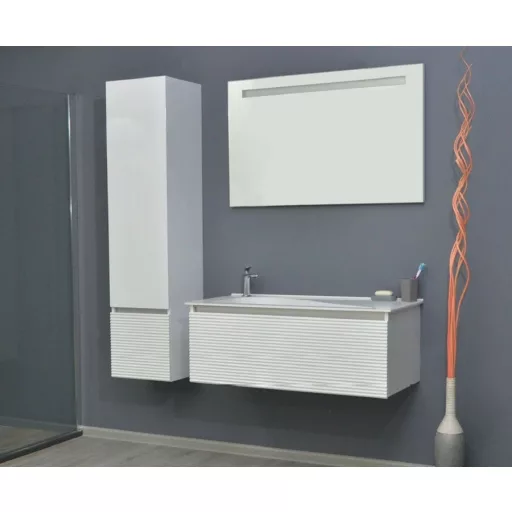 TMP TROYA fali fürdőszobai ÁLLÓSZEKRÉNY - 155 x 35 cm - WaterMarkt.hu