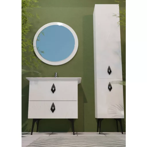 TMP KEOPS álló fürdőszobabútor - CeraStyle BLUE 70 - 42200 mosdóval - 70 x 47 cm - WaterMarkt.hu