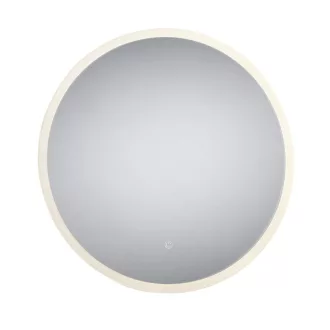 TMP LUX Touch fürdőszobai tükör - KEREK - LED világítással - érintő kapcsolóval - Ø 80 cm - WaterMarkt.hu