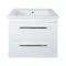 TMP VIVA 55 fali fürdőszobabútor - Sanovit ATRIA 9055 porcelán mosdóval - 55x45,5 cm - WaterMarkt.hu