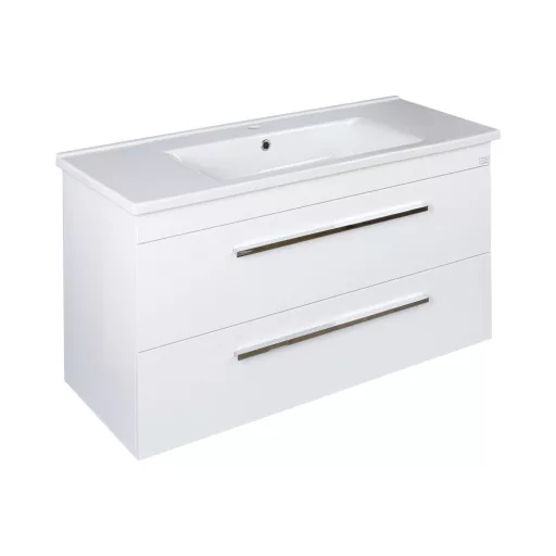 TMP VIVA 100 fali fürdőszobabútor - Eros SKY 1 - beépíthető mosdóval - 101 x 46 cm - WaterMarkt.hu
