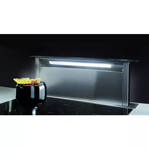 SIRIUS - Páraelszívó S-DD2 TC/L EM 86 fekete üveg/inox motor nélkül
