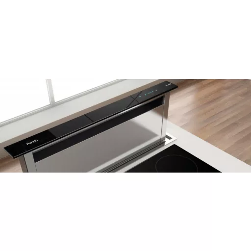 Pando E-320/90 inox/fekete beépíthető páraelszívó - WaterMarkt.hu