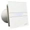Cata E-100GTH ventilátor üveg előlappal, utószellőztető, alapszellőztető és páraérzékelő funkcióval, fehér - WaterMarkt.hu