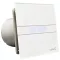 Cata E-120GTH ventilátor üveg előlappal, utószellőztető, alapszellőztető és páraérzékelő funkcióval, fehér - WaterMarkt.hu