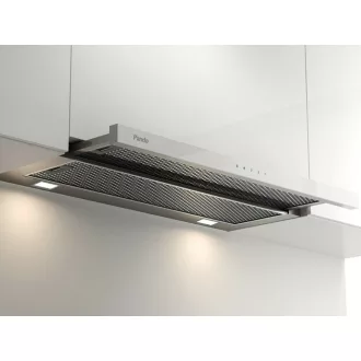 Pando IES/90 inox/fehér üveg érintősz. teleszkópos páraelszívó - WaterMarkt.hu