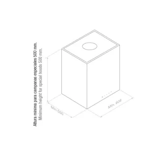 Pando I-300 inox ECO SEC sziget páraelszívó - WaterMarkt.hu