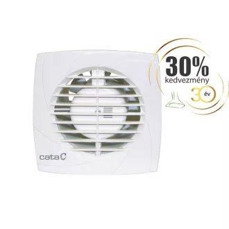 Cata B-10 Plus H/B ventilátor utószellőztető és páraérzékelő funkcióval - WaterMarkt.hu