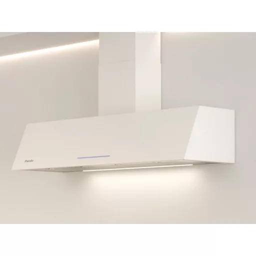 Pando P-2010 /120 cm kürtős páraelszívó, fehér, EXTRA CSENDES