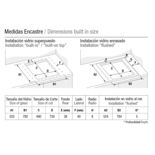 Pando E-391/78 + H60mm szellőző és kerámiaszűrős főzőlapos páraelszívó - WaterMarkt.hu