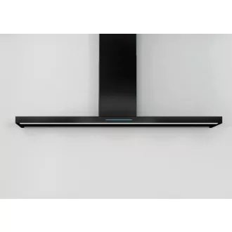   Pando P-861/90 cm szatin fekete fali páraelszívó, EXTRA CSENDES