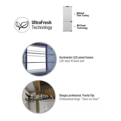 PANDO PFBI-XL-COMBI beépíthető hűtőszekrény - WaterMarkt.hu