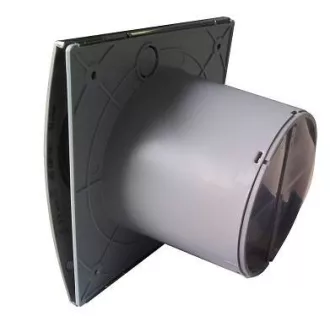 Cata Silentis 10 Timer Inox (Low Noise) ventilátor utószellőztető funkcióval, pillangószeleppel - WaterMarkt.hu