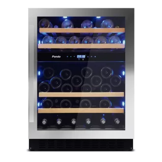   Pando PVMBP 60-44XR Borhűtő - pult alá építhető, push nyitás, inox, jobbos