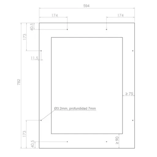 Pando PVMBP HD 60-52PAL Borhűtő - pult alá építhető, bútorfrontos, balos