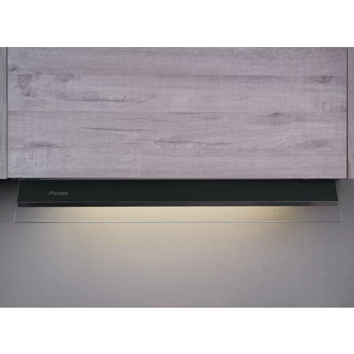 Pando TIL-2/80 cm Beépíthető páraelszívó, antracit, terelő üveggel