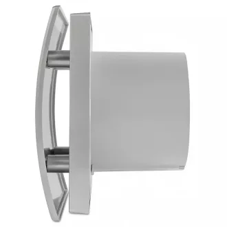 Cata UC-10 Silentis Hygro szürke ventilátor utószellőztető és páraérzékelő funkcióval, fordulatszám állítási lehetőséggel, dekoratív előlappal, pillangószeleppel - WaterMarkt.hu