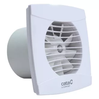 Cata UC-12 Hygro fehér ventilátor utószellőztető és páraérzékelő funkcióval, fordulatszám állítási lehetőséggel, pillangószeleppel - WaterMarkt.hu