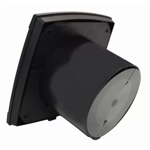 Cata UC-12 Hygro fekete ventilátor utószellőztető és páraérzékelő funkcióval, fordulatszám állítási lehetőséggel, pillangószeleppel - WaterMarkt.hu