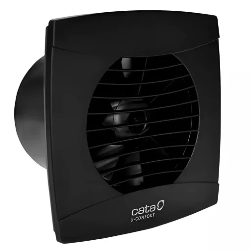 Cata UC-12 STD fekete ventilátor - WaterMarkt.hu