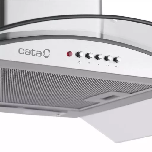 CATA - Páraelszívó C-GLASS 900 LED inox - WaterMarkt.hu