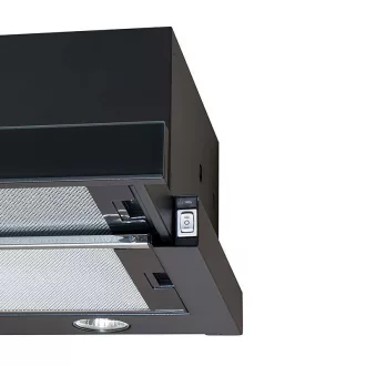 Cata - Páraelszívó TF-2003/60 LED BLACK GLASS - WaterMarkt.hu