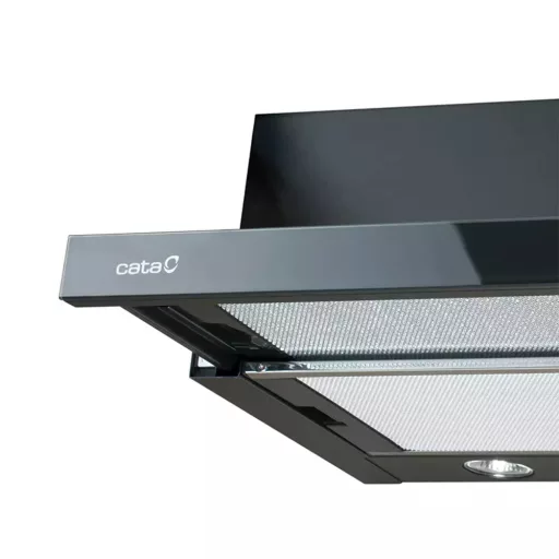 Cata - Páraelszívó TF-2003/60 LED BLACK GLASS - WaterMarkt.hu