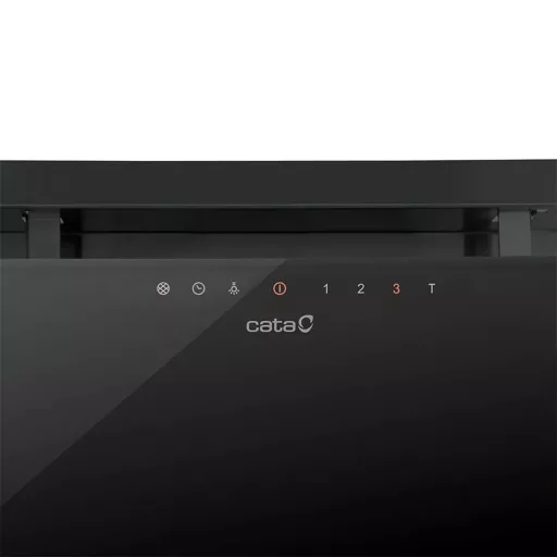 CATA - Páraelszívó GC-Dual 45 GBK/A - Fekete üveg