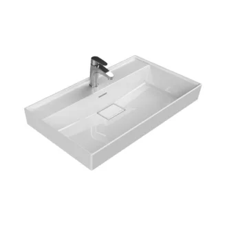 CeraStyle SHARP - porcelán mosdókagyló - 80 x 48 cm - WaterMarkt.hu