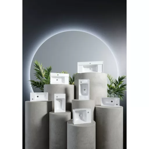 CeraStyle SHARP - porcelán mosdókagyló - 80 x 48 cm - WaterMarkt.hu