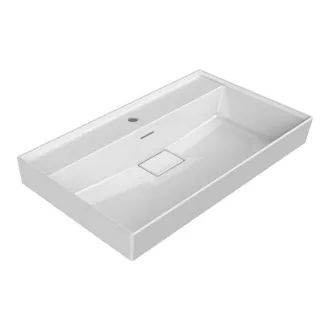 CeraStyle SHARP - porcelán mosdókagyló - 1 csaplyukas - 100 x 48 cm - WaterMarkt.hu