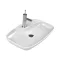 CeraStyle NOVA - PULTRA ültethető - Top Counter - porcelán mosdó - 70 x 43 cm - WaterMarkt.hu