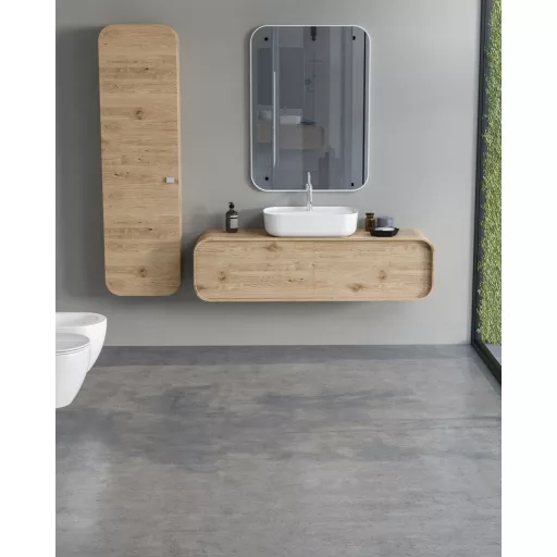 CeraStyle AQUA - PULTRA ültethető - Top Counter - porcelán mosdó - 60 x 40 cm - WaterMarkt.hu