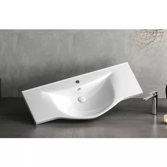 Sanovit ALBATROS - porcelán mosdókagyló - 55 x 45 cm - WaterMarkt.hu