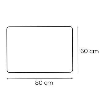 Ada 80 tükör led világítással - WaterMarkt.hu