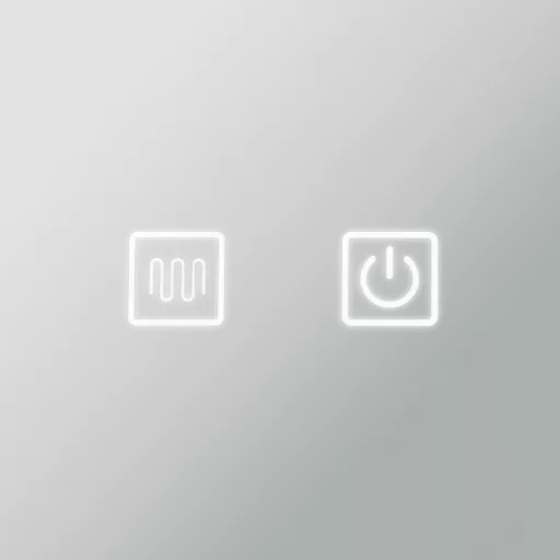 Ava 100 tükör led világítással