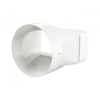   Lapos csatorna excentrikus átalakító, átmérő 125 mm, 60x204 mm