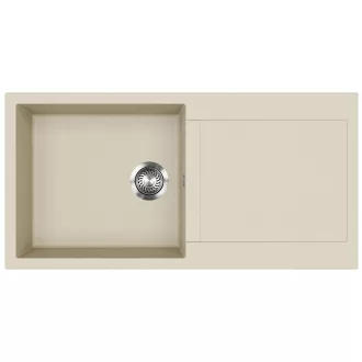 EVIDO Cubo XL 6S gránit mosogató, 1000 x 500 mm, bézs - WaterMarkt.hu
