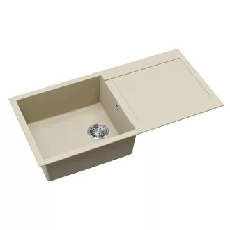EVIDO Cubo XL 6S gránit mosogató, 1000 x 500 mm, bézs - WaterMarkt.hu