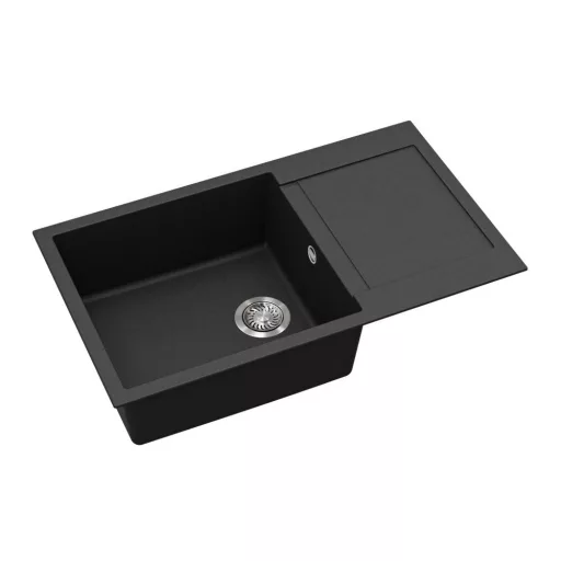 EVIDO Cubo XL 6S compact gránit mosogató, 860 x 500 mm, antracit - WaterMarkt.hu