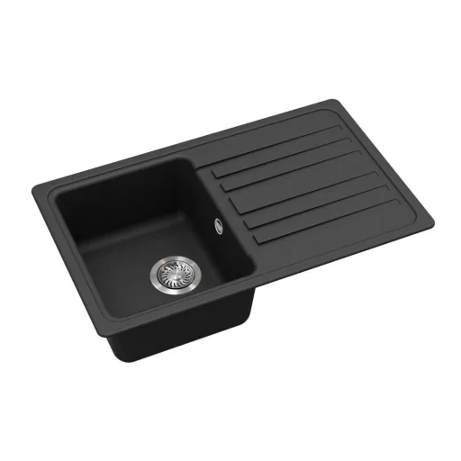 EVIDO Home 45S gránit mosogató, 765 x 460mm, antracit - WaterMarkt.hu