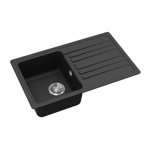 EVIDO Home 45S gránit mosogató, 765 x 460mm, antracit - WaterMarkt.hu