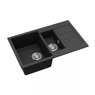 EVIDO Cubo 6S compact gránit mosogató800x500 antracit - WaterMarkt.hu