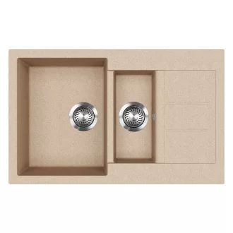 EVIDO Cubo 6S compact gránit mosogató800x500 avena - WaterMarkt.hu