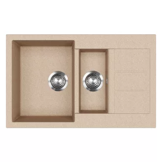 EVIDO Cubo 6S compact gránit mosogató800x500 avena - WaterMarkt.hu