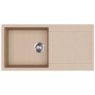 EVIDO Cubo XL 6S gránit mosogató, 1000 x 500 mm, avena - WaterMarkt.hu