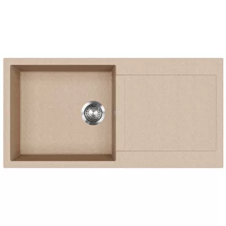 EVIDO Cubo XL 6S gránit mosogató, 1000 x 500 mm, avena - WaterMarkt.hu