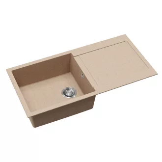 EVIDO Cubo XL 6S gránit mosogató, 1000 x 500 mm, avena - WaterMarkt.hu